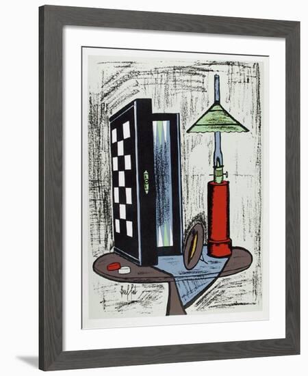 Game Table-Bernard Buffet-Framed Collectable Print