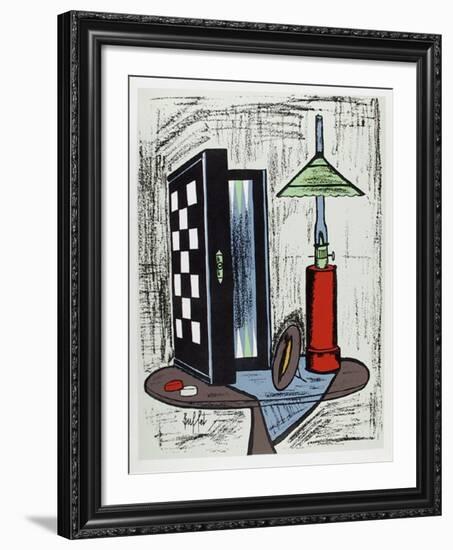 Game Table-Bernard Buffet-Framed Collectable Print