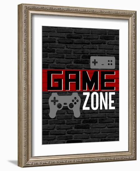 Game Zone-Kimberly Allen-Framed Art Print