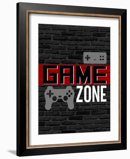 Game Zone-Kimberly Allen-Framed Art Print