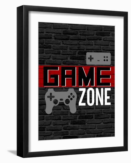 Game Zone-Kimberly Allen-Framed Art Print