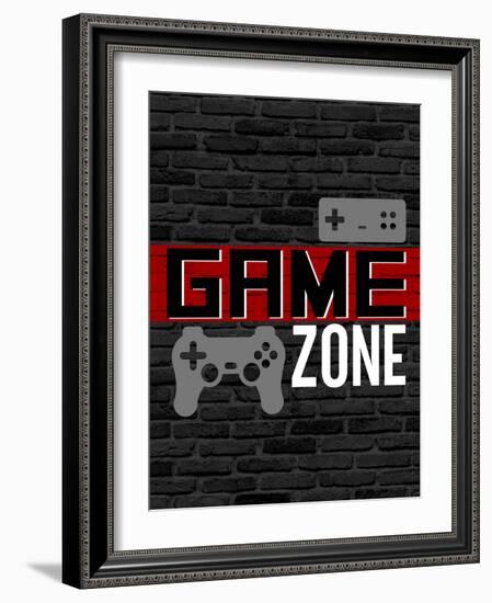 Game Zone-Kimberly Allen-Framed Art Print