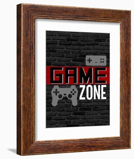 Game Zone-Kimberly Allen-Framed Premium Giclee Print