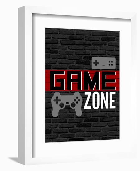 Game Zone-Kimberly Allen-Framed Premium Giclee Print