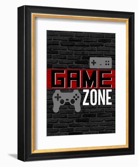 Game Zone-Kimberly Allen-Framed Premium Giclee Print