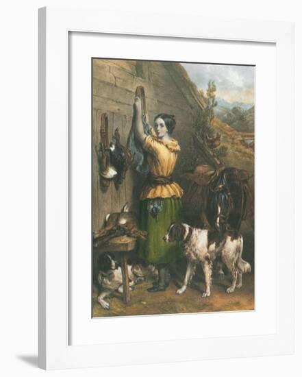 Gamekeeper's Daughter-Frankin Taylor-Framed Art Print