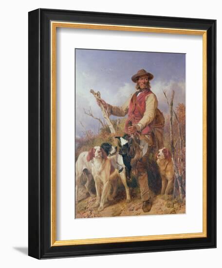 Gamekeeper with Dogs-Richard Ansdell-Framed Giclee Print