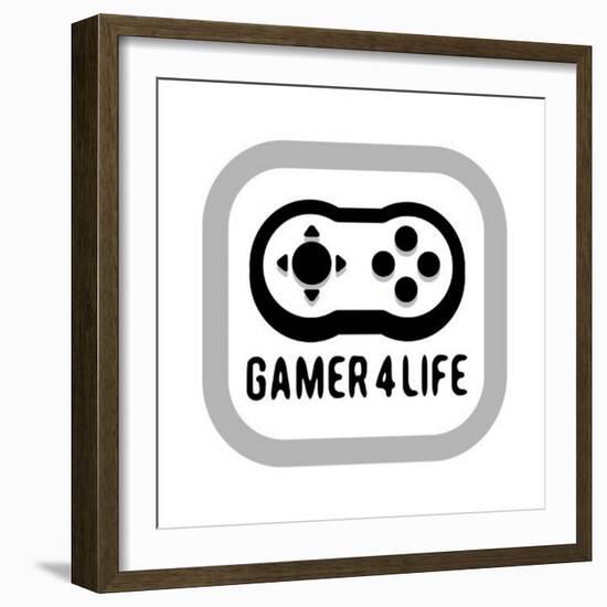 Gamer Life-Enrique Rodriguez Jr.-Framed Art Print