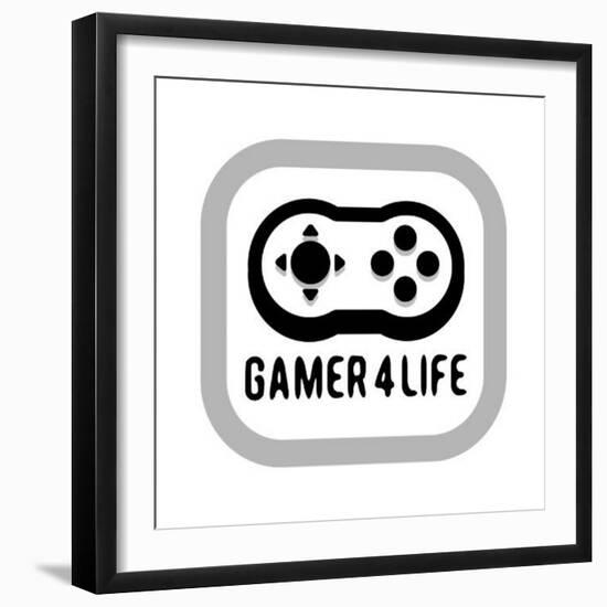 Gamer Life-Enrique Rodriguez Jr.-Framed Art Print