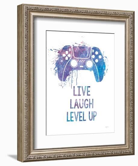 Gamer Splash II Live-Mary Urban-Framed Art Print