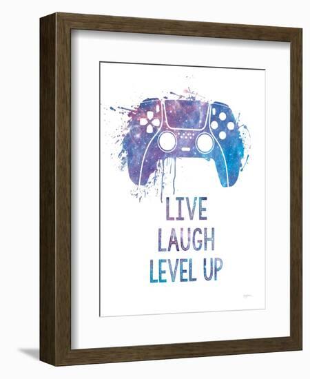 Gamer Splash II Live-Mary Urban-Framed Art Print