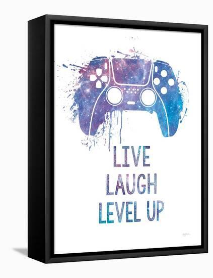 Gamer Splash II Live-Mary Urban-Framed Stretched Canvas