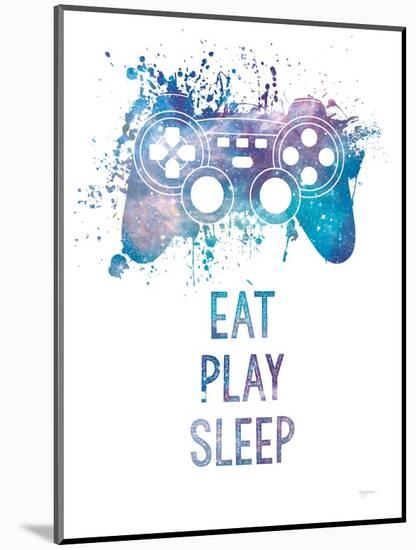 Gamer Splash III Play-Mary Urban-Mounted Art Print