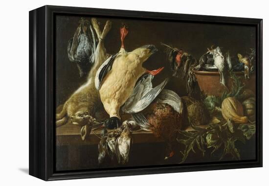 Games and Vegetables-Adriaen van Utrecht-Framed Premier Image Canvas