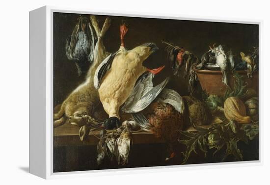 Games and Vegetables-Adriaen van Utrecht-Framed Premier Image Canvas