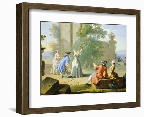 Games, Archery, 1751-1752-Giuseppe Zocchi-Framed Giclee Print