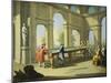 Games, Pool Table, 1751-1752-Giuseppe Zocchi-Mounted Giclee Print