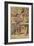 Gaming, Sketch Illustrating the Passions, 1853-Richard Dadd-Framed Giclee Print