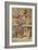 Gaming, Sketch Illustrating the Passions, 1853-Richard Dadd-Framed Premium Giclee Print