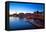 Gamla Stan and Riddarholmen w Spire of Riddarholmskyrkan (Riddarholmen Church), Stockholm, Sweden-Frank Fell-Framed Premier Image Canvas