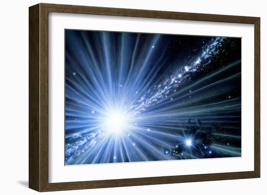 Gamma Ray Universe-Julian Baum-Framed Premium Photographic Print