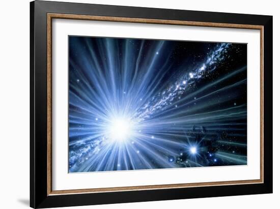 Gamma Ray Universe-Julian Baum-Framed Premium Photographic Print