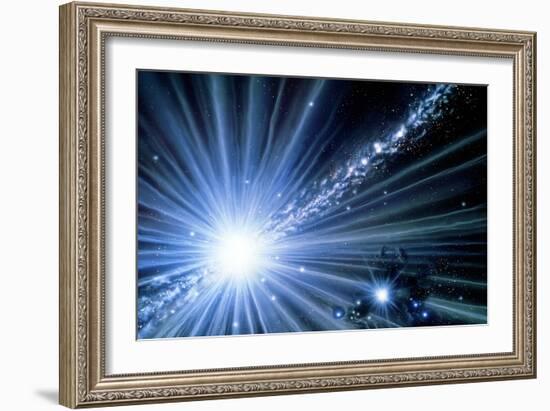 Gamma Ray Universe-Julian Baum-Framed Photographic Print