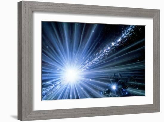 Gamma Ray Universe-Julian Baum-Framed Photographic Print