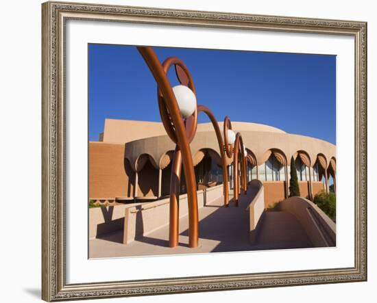 Gammage Auditorium, Architect Frank Lloyd Wright State University, Tempe, Greater Phoenix Area-Richard Cummins-Framed Photographic Print