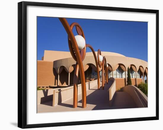 Gammage Auditorium, Architect Frank Lloyd Wright State University, Tempe, Greater Phoenix Area-Richard Cummins-Framed Photographic Print