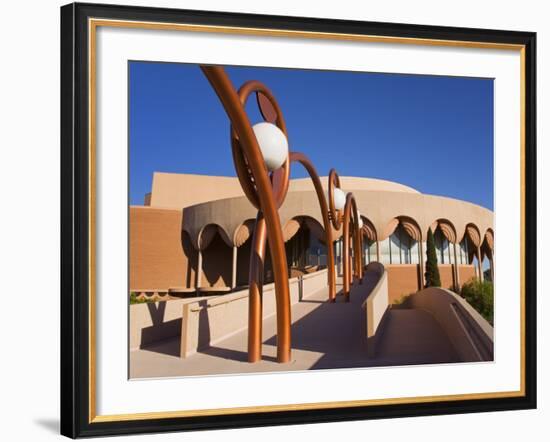 Gammage Auditorium, Architect Frank Lloyd Wright State University, Tempe, Greater Phoenix Area-Richard Cummins-Framed Photographic Print
