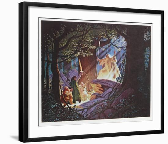 Gandalf the White-Tim and Greg Hildebrandt-Framed Limited Edition