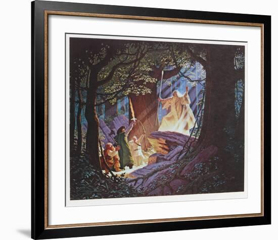 Gandalf the White-Tim and Greg Hildebrandt-Framed Limited Edition