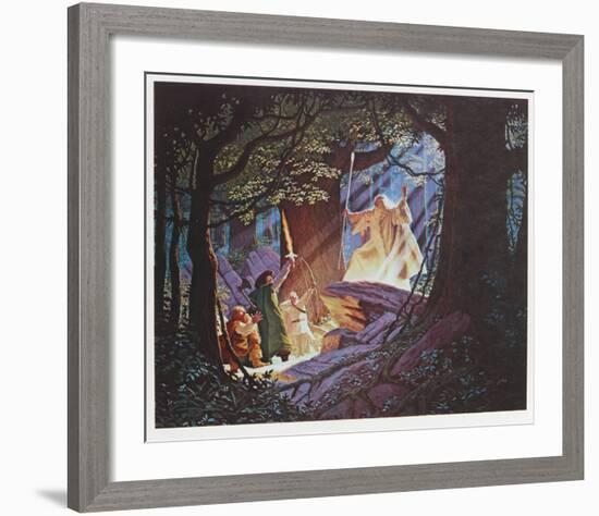 Gandalf the White-Tim and Greg Hildebrandt-Framed Limited Edition