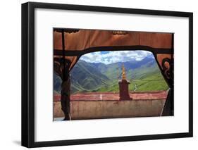 Ganden Monastery, Wangbur Mountain, Lhasa, Tibet, China-Ivan Vdovin-Framed Photographic Print