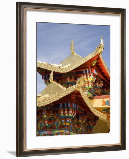 Ganden Sumsteling Gompa Buddhist Monastery, Shangri-La, Shangri-La Region, Yunnan Province, China-Angelo Cavalli-Framed Photographic Print