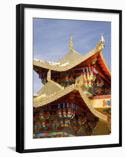 Ganden Sumsteling Gompa Buddhist Monastery, Shangri-La, Shangri-La Region, Yunnan Province, China-Angelo Cavalli-Framed Photographic Print