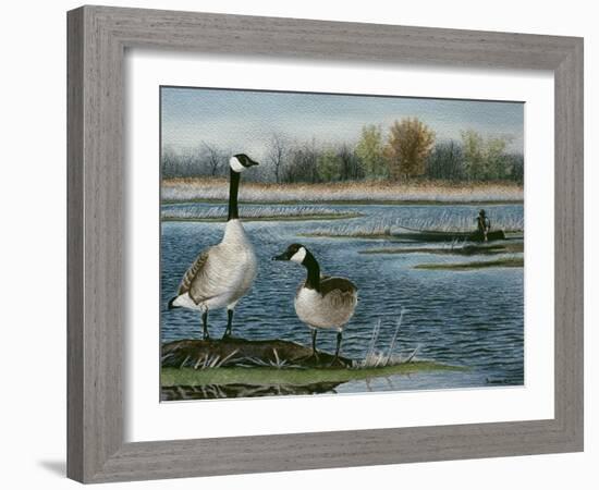 Gander Study-Rusty Frentner-Framed Giclee Print