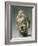 Gandharan Style Lime Plaster Buddha, 4th Century-null-Framed Photographic Print