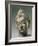 Gandharan Style Lime Plaster Buddha, 4th Century-null-Framed Photographic Print