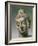 Gandharan Style Lime Plaster Buddha, 4th Century-null-Framed Photographic Print