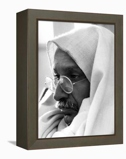 Gandhi, Ben Kingsley, (As Gandhi), 1982-null-Framed Stretched Canvas