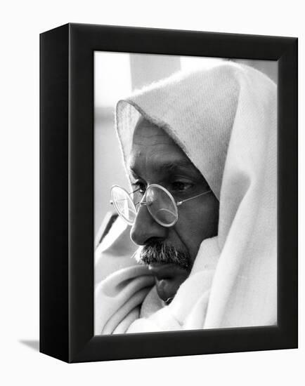 Gandhi, Ben Kingsley, (As Gandhi), 1982-null-Framed Stretched Canvas