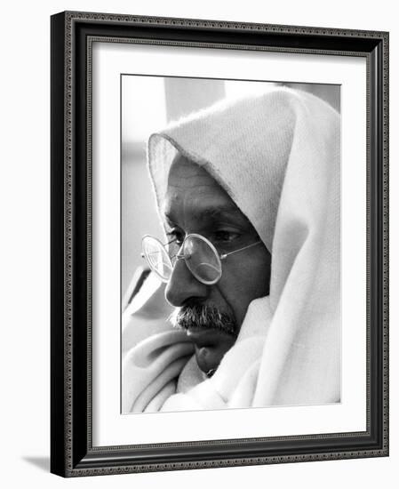 Gandhi, Ben Kingsley, (As Gandhi), 1982-null-Framed Photo