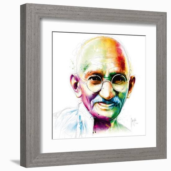 Gandhi - I am Love-Patrice Murciano-Framed Giclee Print