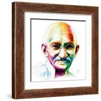 Gandhi - I am Love-Patrice Murciano-Framed Giclee Print