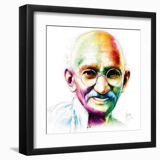 Gandhi - I am Love-Patrice Murciano-Framed Giclee Print