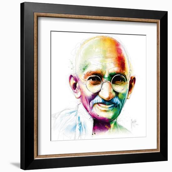 Gandhi - I am Love-Patrice Murciano-Framed Giclee Print