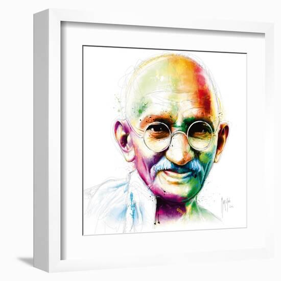 Gandhi - I am Love-Patrice Murciano-Framed Giclee Print