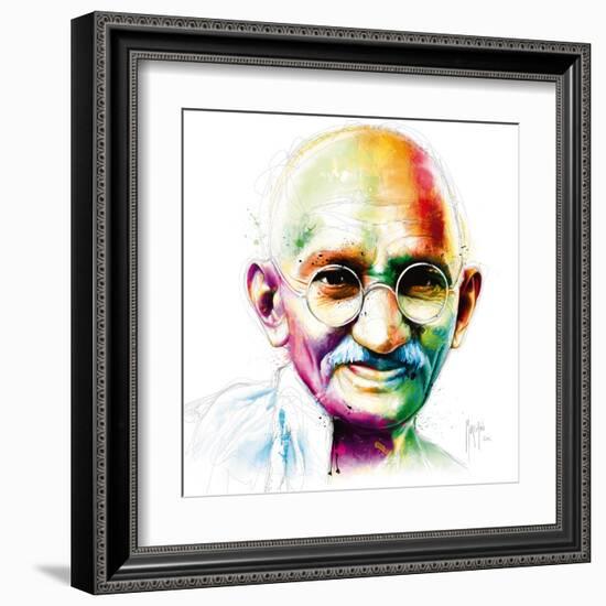 Gandhi - I am Love-Patrice Murciano-Framed Giclee Print